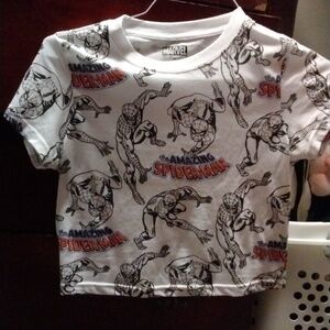 Spider-Man cropped shirt